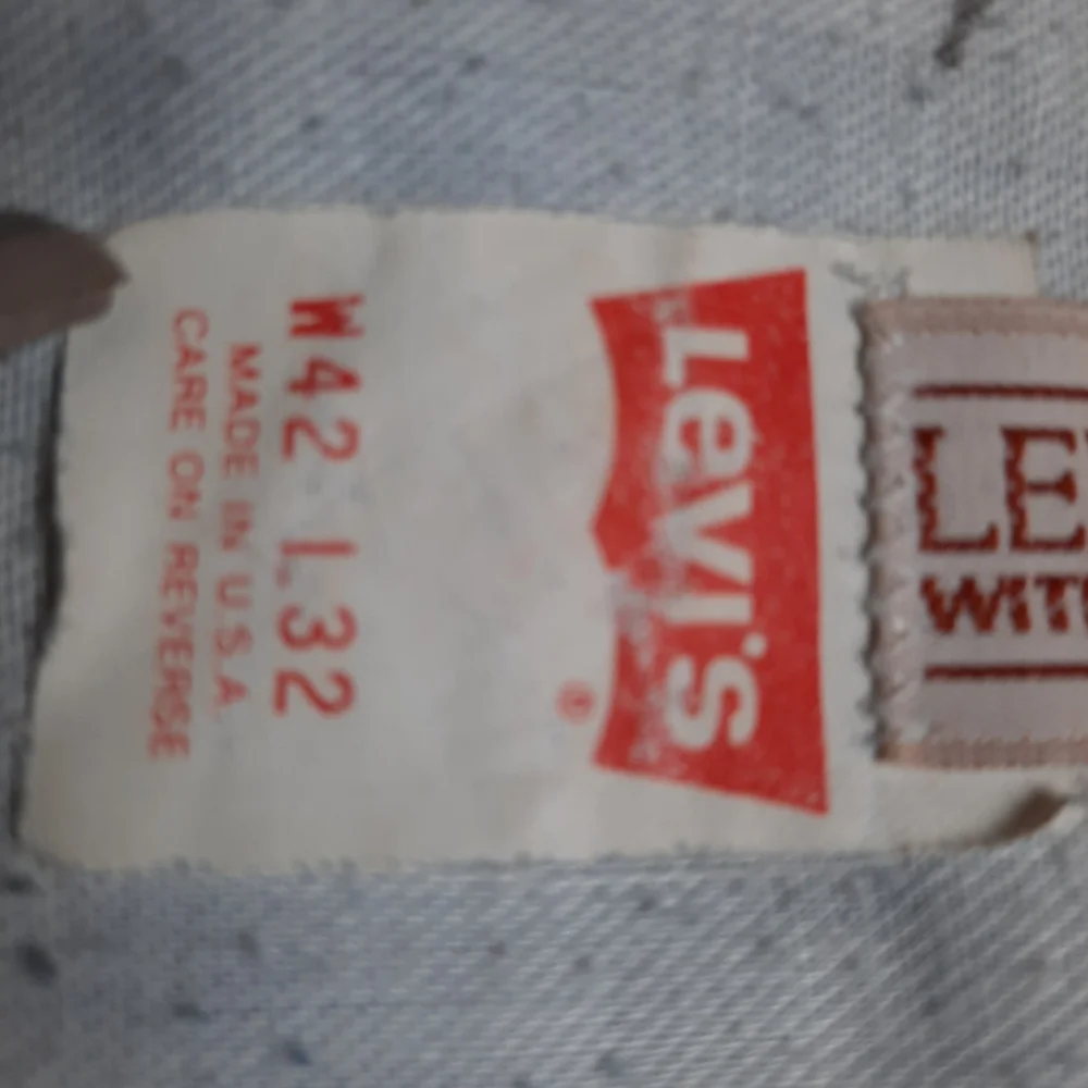 Levi's VTG 'Skoch More' Straight Blue Jean SZ 42x32